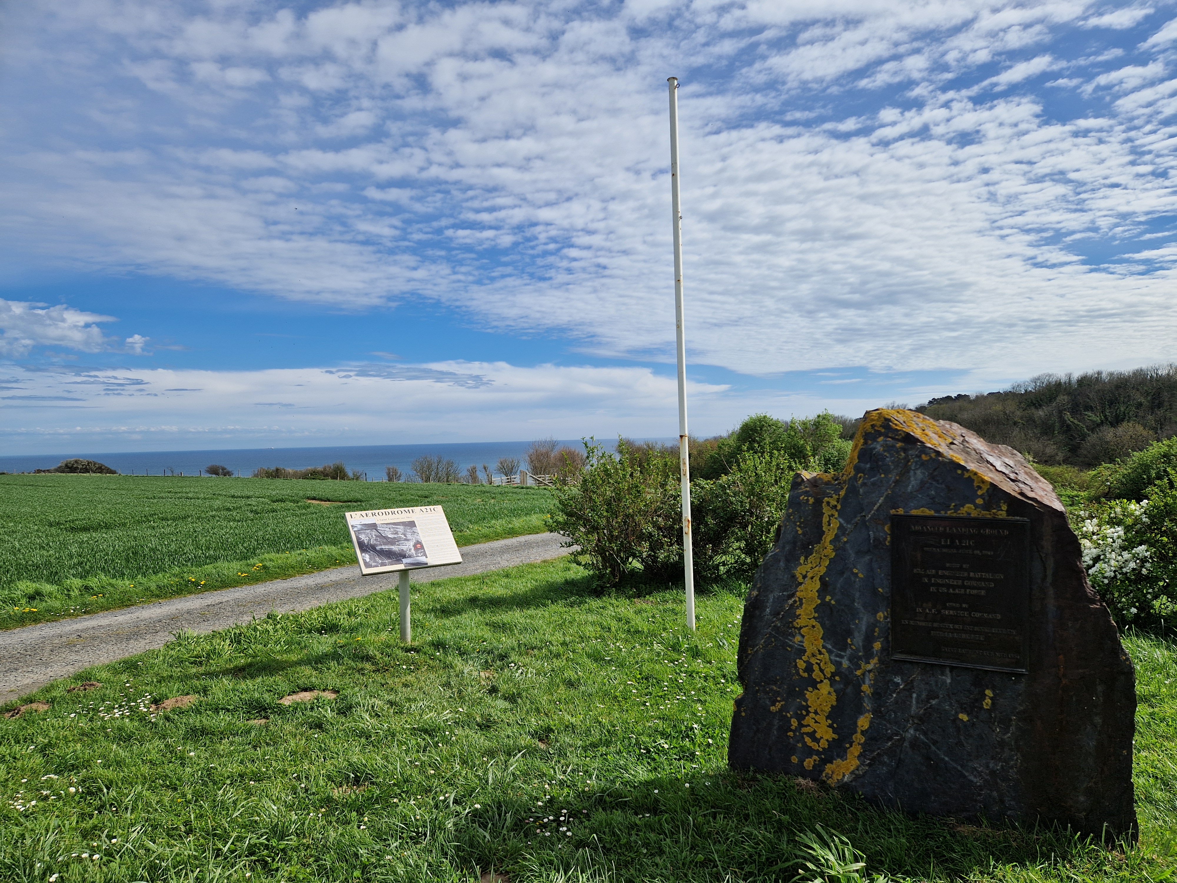 A-21 Airfield Saint Laurent s/Mer at Omaha Beach